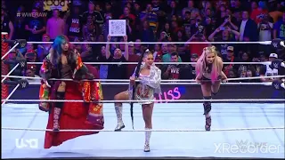 Bianca Belair, Alexa Bliss & Asuka Entrance: Raw October 31 2022