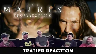 The Matrix: Resurrections (2021) - Group TRAILER Reaction and Discussion