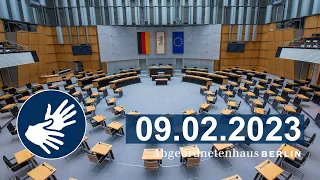 Plenarsitzung 09.02.2023