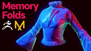 Adding Memory Folds to Clothes with Zbrush and Marvelous Designer