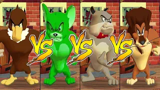 Tom and Jerry in War of the Whiskers Lion Vs Monster Jerry Vs Eagle Vs Spike (Master Difficulty)