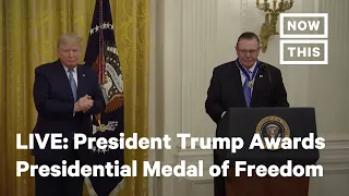President Trump Awards Presidential Medal of Freedom | LIVE | NowThis