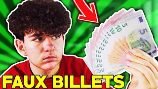 J'AI ACHETER 300€ DE FAUX BILLETS ! Je les analyses au microscope