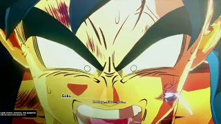 Goku goes super saiyan after Frieza kills Krillin DBZ Kakarot