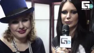 Интервью с Евой Польна в клубе Laque GEOMETRIA TV
