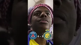 IShowSpeed Reacts To Al Nassr VS PSG (Messi VS Ronaldo)