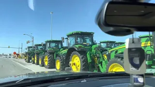 Отправка ￼ John Deere  ￼9760 из Америки в Украину для нашего заказчика !