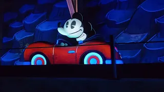 Mickey and Minnie's Runaway Railway 1st Car On-Ride POV Footage | Disneyland Park in California 2023