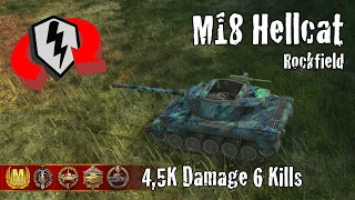 M18 Hellcat  |  4,5K Damage 6 Kills  |  WoT Blitz Replays