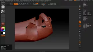 Reconstructing Scan Data in Zbrush