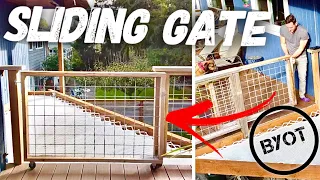 DIY SLIDING GATE