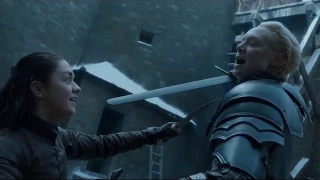 Arya vs lady Brienne Sub Esp