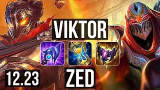 VIKTOR vs ZED (MID) | 300+ games, 6/2/4 | EUW Diamond | 12.23