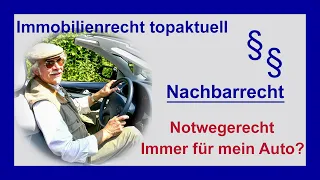 Notwegerecht für mein Auto in der autofreien Innenstadt? | Tutorial