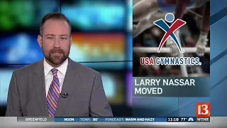 Larry Nassar moved