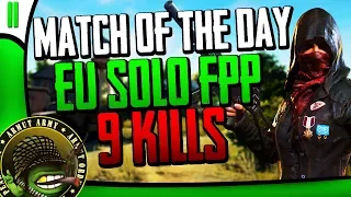 ArmutTV EU FPP SOLO 9 Kills | PUBG ArmutTV Match Of The Day #11