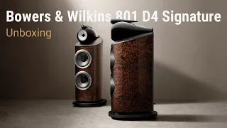 Bowers & Wilkins 801 D4 Unboxing | High-End Standlautsprecher
