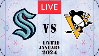 NHL LIVE Seattle Kraken vs Pittsburgh Penguins 15th January 2024 Full Game Reaction