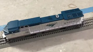 MTH Premier Amtrak Dash 8 Review and Unboxing//Amtrak in O Scale