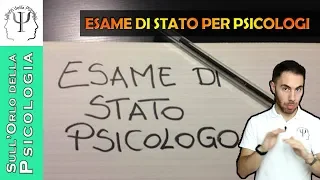 Esame di Stato per psicologi: informazioni utili