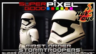 Hot Toys  1/6 Scale First Order Stormtoopers Review! Star Wars The Force Awakens - Heavy Gunner