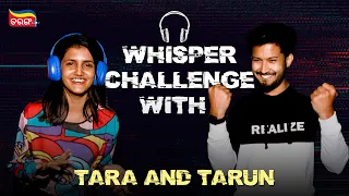 Wishper Challenge | Tara and Tarun | Funny Segment | Tarang Privaar Awards 2023 | Tarang Plus