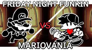 Friday Night Funkin' VS Speedrunner Mario(fnf undertale rimix)【Mariovania】[fnf/hard/perfect]