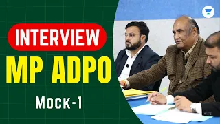 MP ADPO | Mock Interview #1 | Unacademy Judiciary