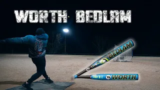 2024 Worth Bedlam 13.5" USSSA Bat Review | Krecher vs Bedlam Exit Velo