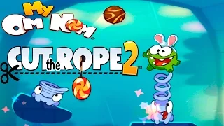 Ам Ням Cut the Rope 2 #15 (уровни 76-80) Детское видео Игровой Мультик Let's play