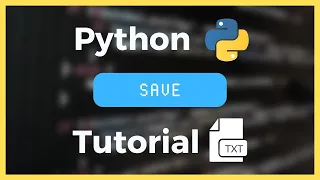 How to Save / Store Values in Python Tutorial