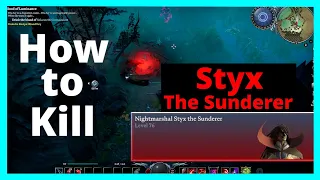 V Rising: Nightmarshal Styx The Sunderer - Full Fight with Tips