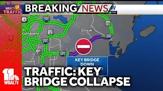 Traffic: Key Bridge collapse, these are alternative routes