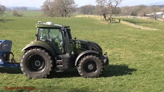 Spreading Ferts with Valtra and Accuspread.