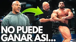 PHIL HEATH AYUDA A DEREK LUNSFORD a MEJORAR POSING MR OLYMPIA HANY RAMBOD - Culturismo Julktrainer