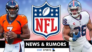 NFL Rumors: Russell Wilson To Pittsburgh? Saquon Barkley To Philadelphia? Mac Jones To Seattle?