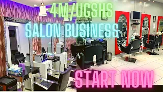 How to start your own beauty salon now at only 4 millions in uganda #business #make money