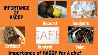 HACCP || importance of Haccp for a chef || ihm budding chefs || Bcihmct ||