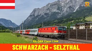 Cab Ride Schwarzach-St. Veit - Selzthal (Austria) Train driver’s view in 4K