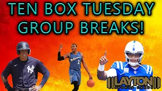 Ten Box Tuesday Group Breaks and Personals w/ LSC!