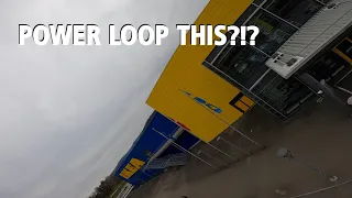 POWERLOOPING the IKEA (ok, click bait ;) #FPV #freestyle #drone