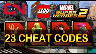 LEGO Marvel Super Heroes 2 - All 23 Cheat Codes & Showcase