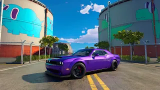 Plum Crazy Dodge Challenger SRT Demon - The Crew Motorfest (4K)