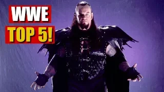 WWE Top 5: The Undertakers 5 MOST DEADLIEST Matches!