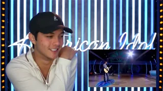 Laine Hardy REACTS To His First Audition - American Idol 2019 on ABC