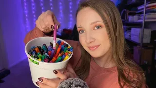 ASMR Tracing Your Face (personal attention, tracing, lid sounds)