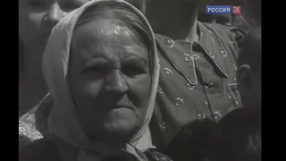 Проконвоирование немецких военнопленных через Москву 17 июля 1944. [upscaled to 1080p]