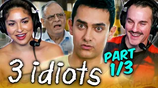 3 IDIOTS - Steph & Andrew's REACTION! | Part 1/3 | Aamir Khan | Kareena Kapoor | Madhavan