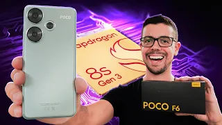 POCO F6 ESTÁ AQUI! O MELHOR CELULAR XIAOMI CUSTO-BENEFÍCIO EM 2024?