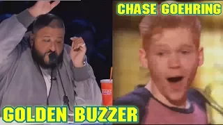Chase Goehring Get The Golden Buzzer from DJ Khaled on America's Got Talent Week 9